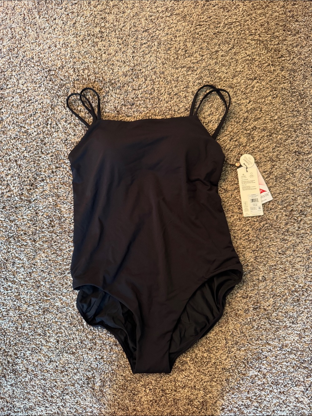 Calia Black One-Piece Swimsuit